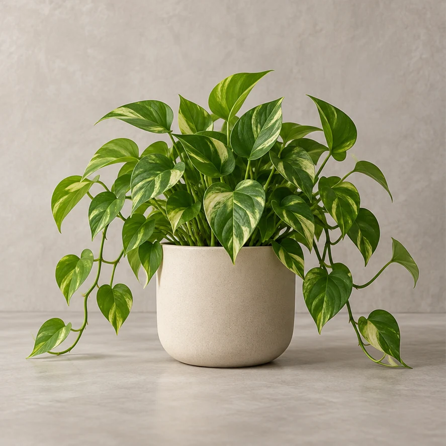 Sora Artificial Pothos in Oat pot